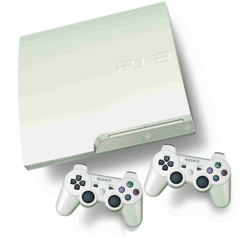 PS3 Slim White 320 GB  - bald auch in Deutschland erhältlich (Bild: Sony/Gamestop)