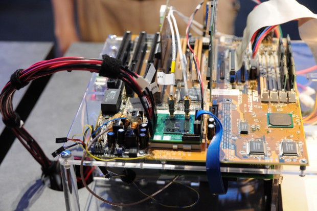 Intels stromsparender Forschungs-Pentium Claremont (Bild: Nico Ernst)