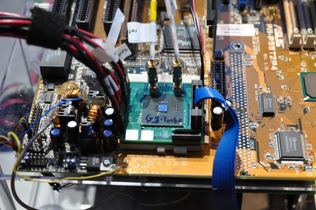 Intels stromsparender Forschungs-Pentium Claremont (Bild: Nico Ernst)