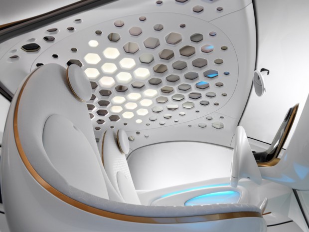 Die Innenbeleuchtung wird mit OLEDs realisiert. (Bild: Smart)