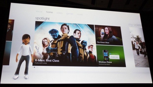 Präsentation von Xbox Live für Windows 8 (Bild: Jens Ihlenfeld)
