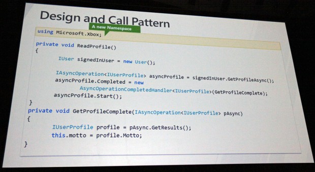 Präsentation von Xbox Live für Windows 8 (Bild: Jens Ihlenfeld)