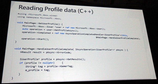 Präsentation von Xbox Live für Windows 8 (Bild: Jens Ihlenfeld)