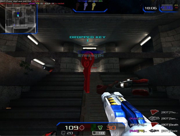 Xonotic 0.5.0 (Screenshot: Golem.de)