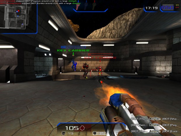 Xonotic 0.5.0 (Screenshot: Golem.de)