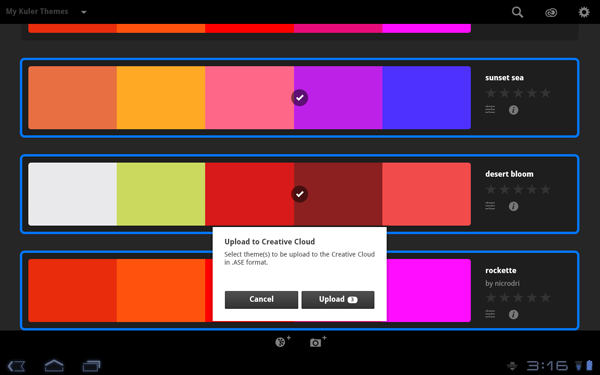 Adobe Kuler (Bild: Adobe)