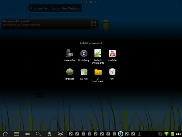 Der Task-Manager von Cyanogenmod 7