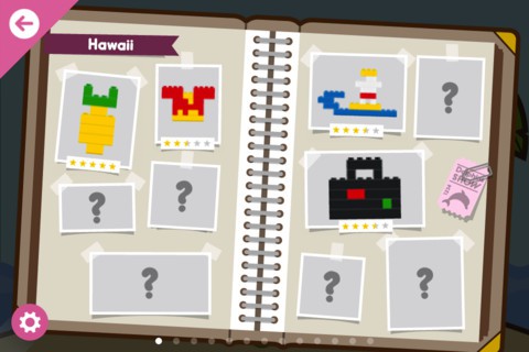 Levelauswahl in Life of George. (Bild: Lego)