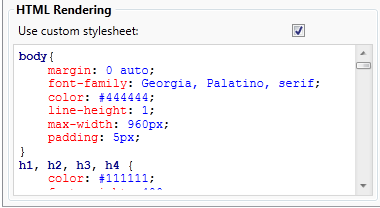 CSS-Einstellung in Markdownpad (Bild: Evan Wondrasek)