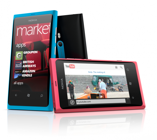 lumia 800nokias erstes smartphone mit windows phone 7.