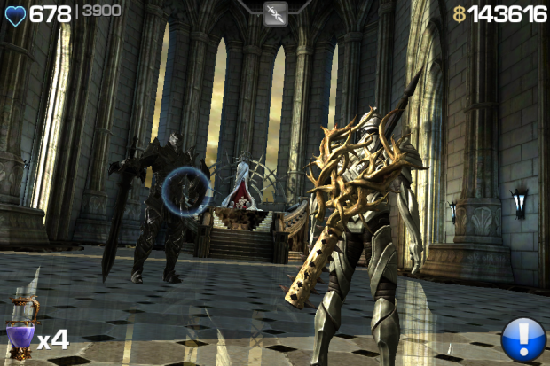 Infinity Blade auf dem iPhone 4 ...