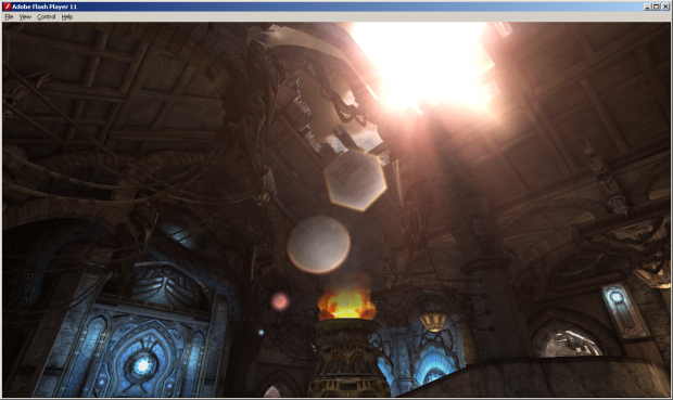 Flash Player 11: Epic Games zeigt Unreal Tournament 3 im Browser.
