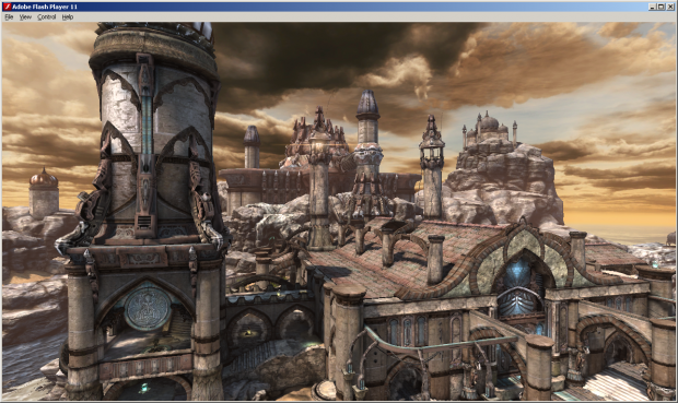 Flash Player 11: Epic Games zeigt Unreal Tournament 3 im Browser.