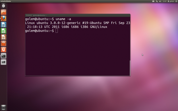 Der Kernel basiert auf Linux 3.0
