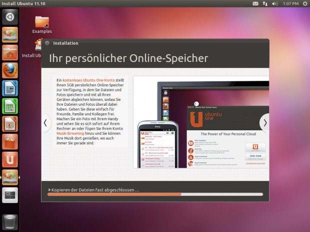 ... den Cloud-Dienst Ubuntu One von Canonical ...