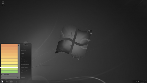 Apps liegen im Startmenü weiter weg ... 