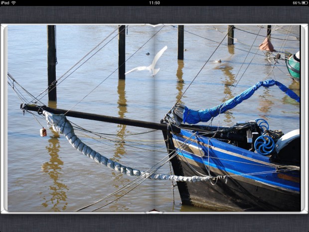 Ein Foto in einem Blurb-Fotobuch