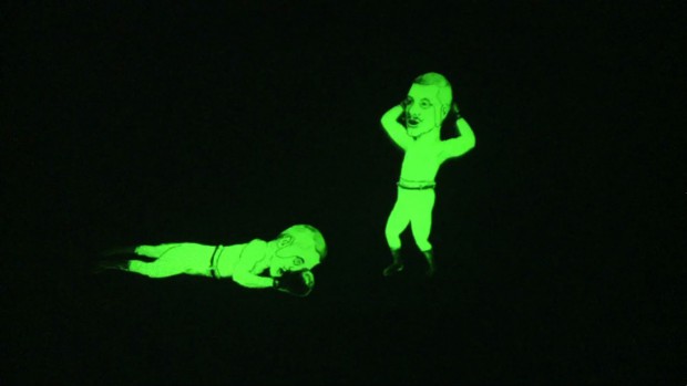 Sidebyside - der Gegner liegt am Boden. (Bild: Disney Research)