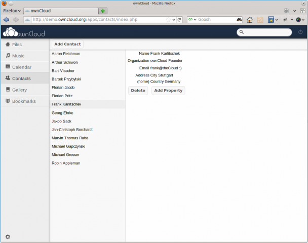 Owncloud 2.0