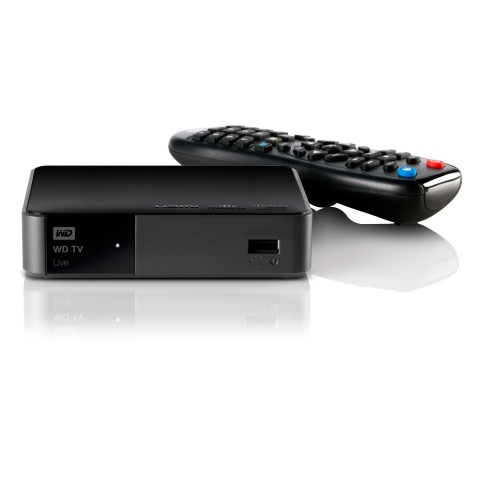 WD TV Live - neue Version mit Fernbedienung (Bild: Western Digital)