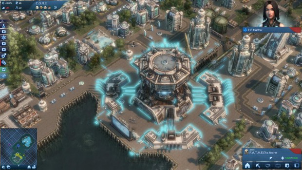 In der Kampagne gibt es &Auml;rger mit dem Riesen-Super-Computer.