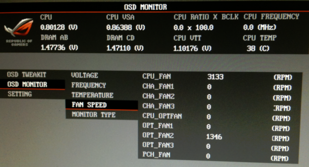 Parameter als Overlay per OC Key