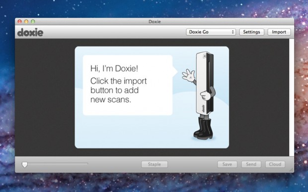 Mac-Software f&uuml;r Doxie Go (Bild: Apparent)