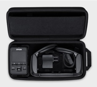 Transportverpackung f&uuml;r die Epson Moverio BT-100. (Bild: Epson)