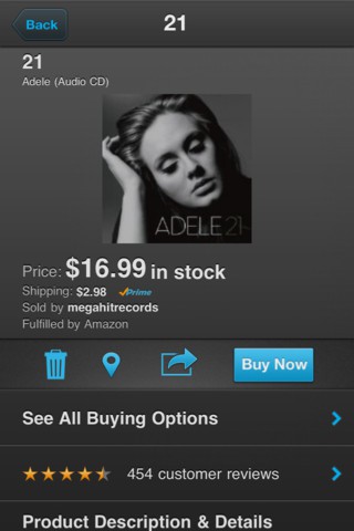 Musikalben können durch Flow angespielt werden. (Bild: A9.com)