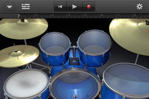 Garageband auf dem iPhone (Bild: Apple)
