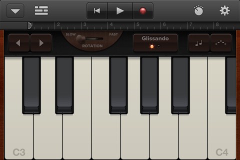 Garageband auf dem iPhone (Bild: Apple)