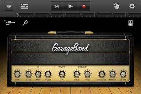 Garageband auf dem iPhone (Bild: Apple)