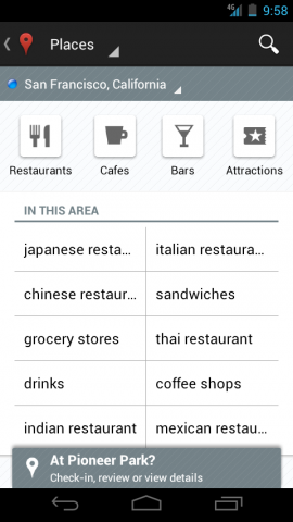 Google Maps 6.0 f&uuml;r Android (Bild: Google)