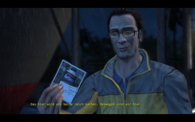 Im Mittelpunkt des Interesses: eine wertvolle Rasierschaumdose.