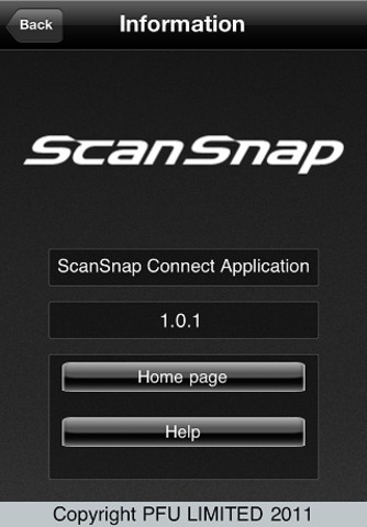 Scansnap-App für das iPhone (Bild: Fujitsu)