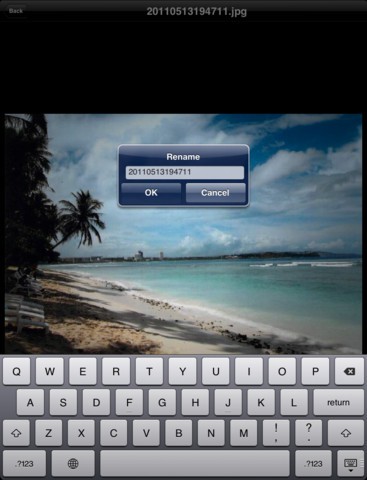 Scansnap-App für das iPad (Bild: Fujitsu)
