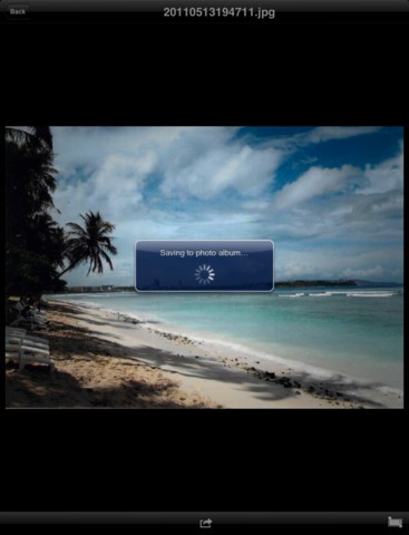 Scansnap-App für das iPad (Bild: Fujitsu)