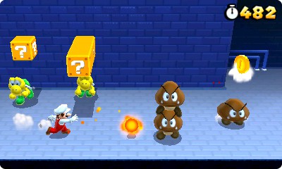 In der Mitte ist einer der neuen 3fach-Fragezeichenbausteine zu sehen.