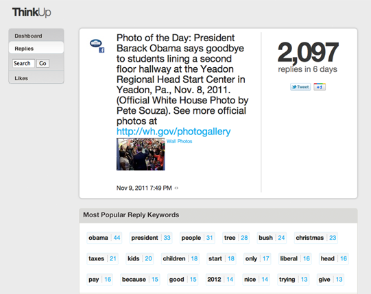 ThinkUp 1.0 von Expert Labs