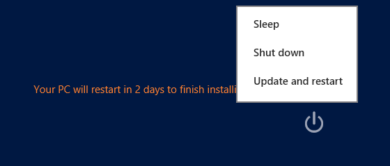 Bei aktivierter automatischer Updatefunktion von Windows 8 wird der Rechner nach 3 Tagen neu gestartet. (Bild: Microsoft)