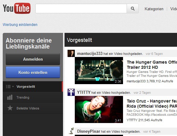 Youtube-Redesign (Bild: Youtube/Golem.de)