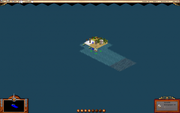 Das Strategiespiel Freecol