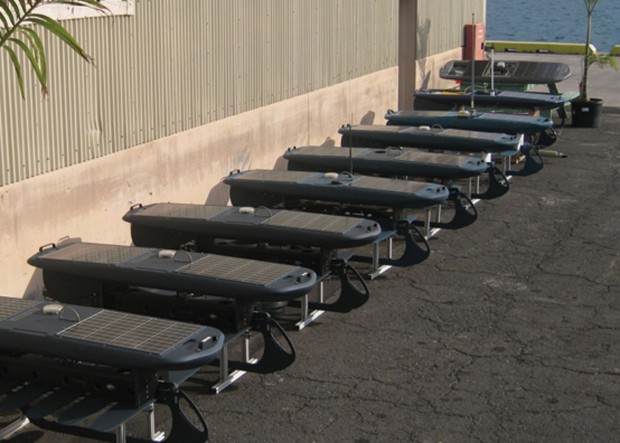 Etwa 100 Wave Glider hat Liquid Robotics bisher gebaut. (Foto: Liquid Robotics)