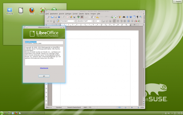 F&uuml;r B&uuml;roarbeiten dient Libreoffice 3.4