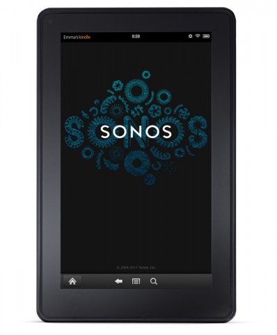 Neuer Sonos Controller im Android-Tablet Kindle Fire (Bild: Sonos)