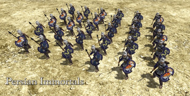 Die neuen persischen Einheiten