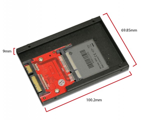 Addonics-Adapter für Cfast-Karten