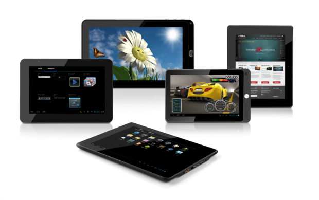 Coby-Tablets mit Android 4.0
