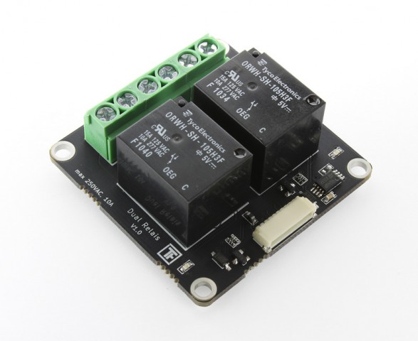 Tinkerforge-Bricklet: Dual Relais