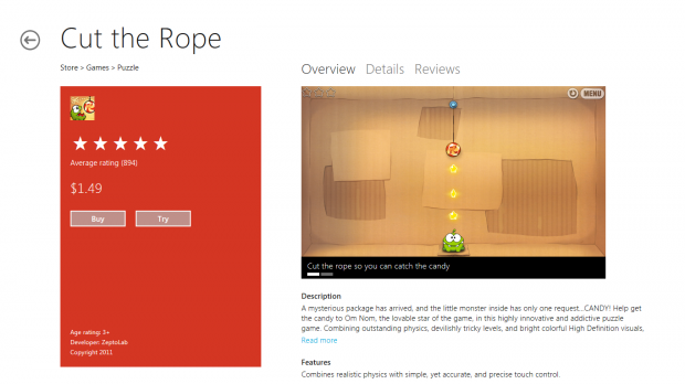 Auch Demos und Testversionen können über den Windows Store verteilt werden.